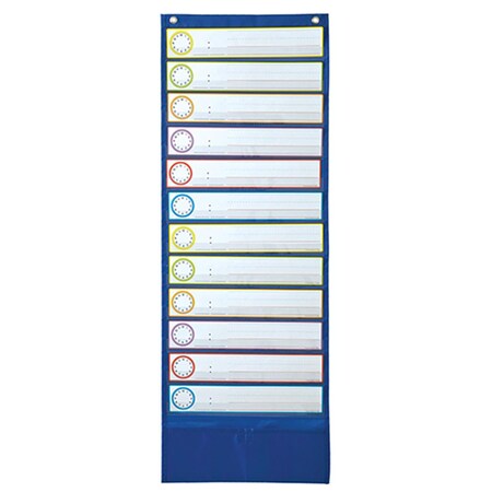 Coolcrafts Deluxe Scheduling Pocket Chart CO65397